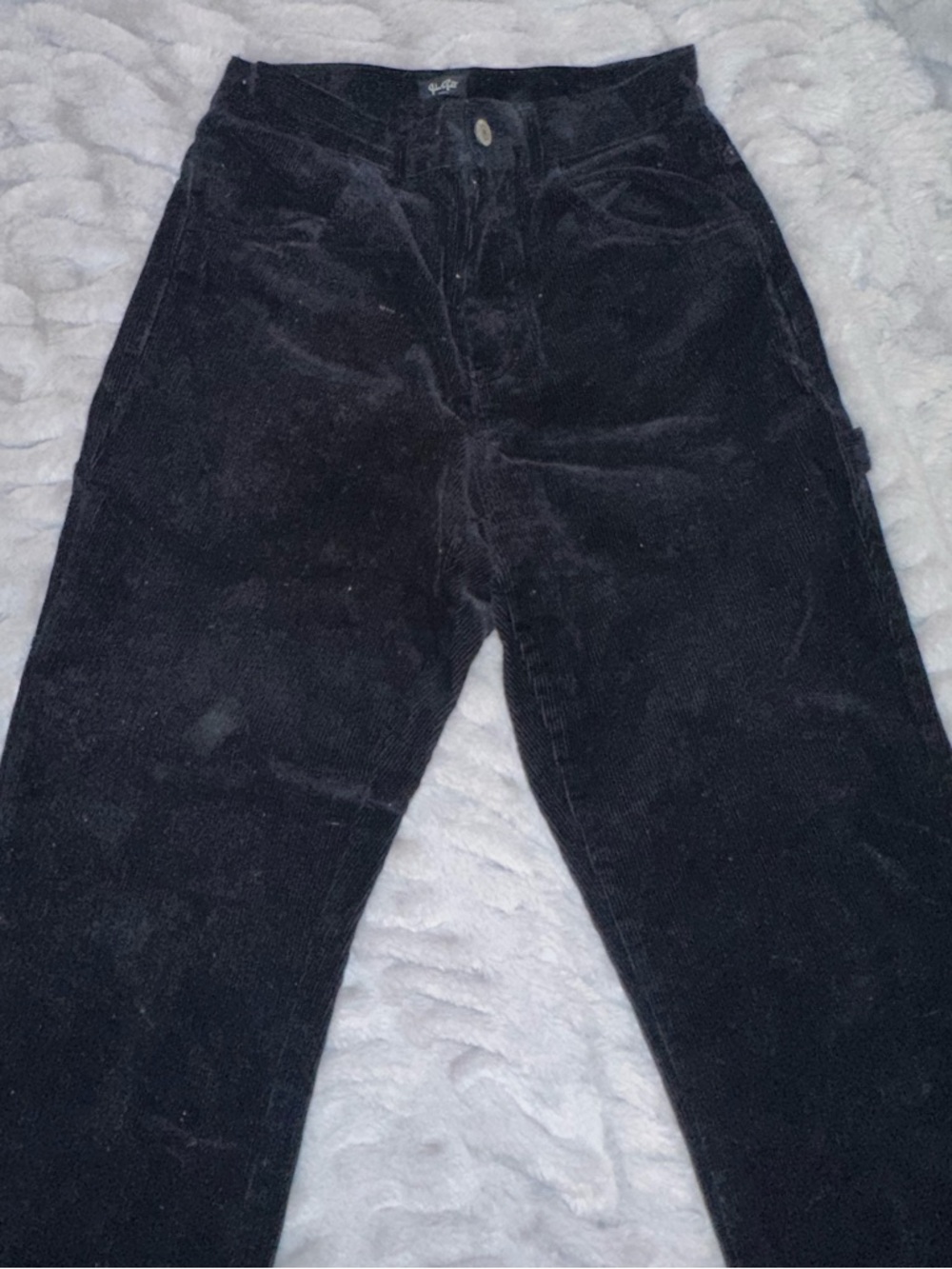 Brandy Melville Navy Corduroy Pants